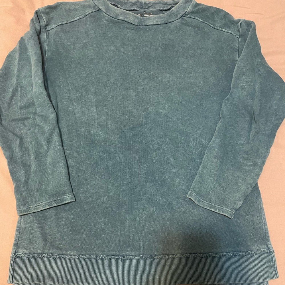 Pilcro Blue Sweatshirt